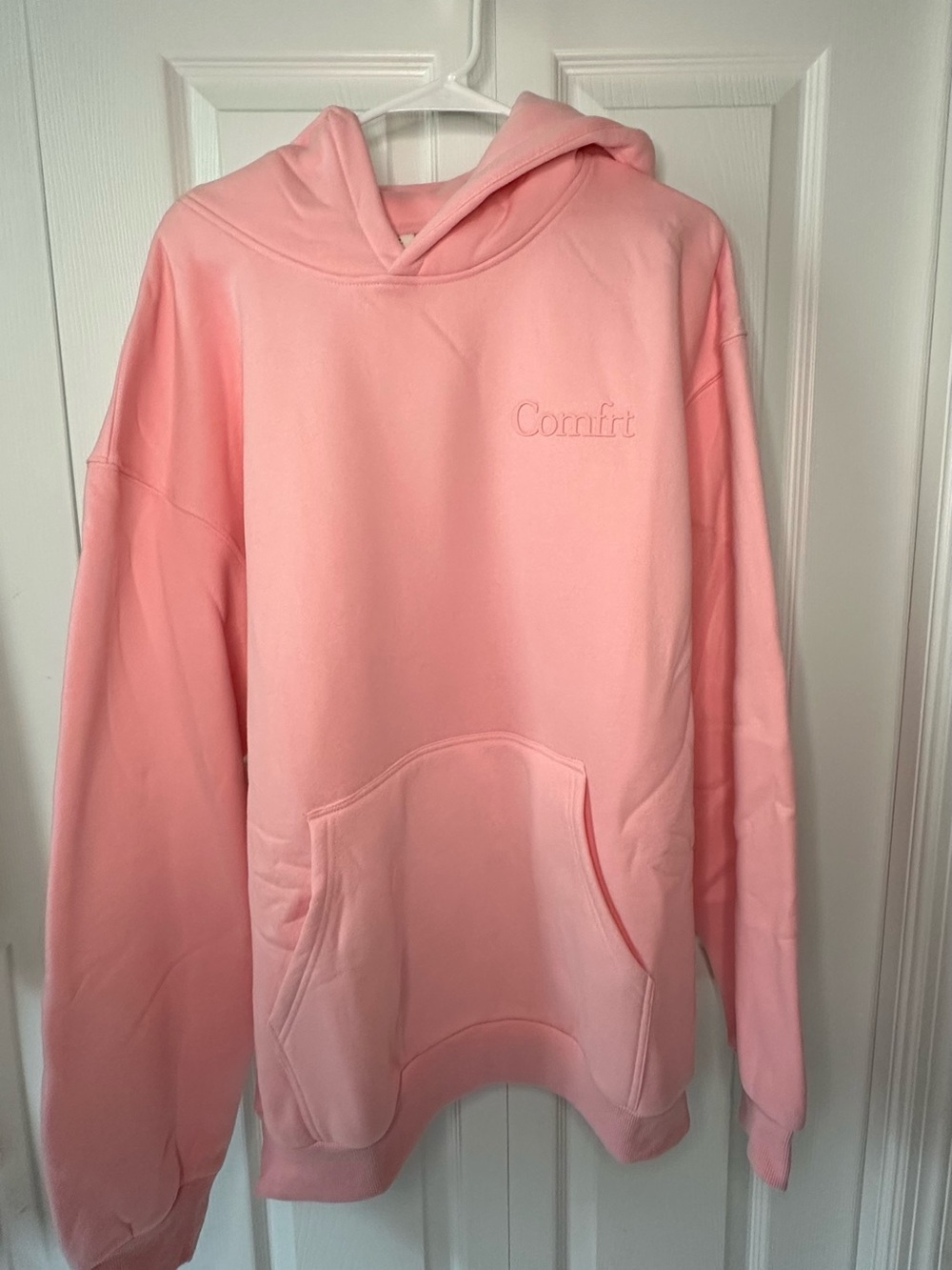 SALE!! NWT Comfort Minimalist Petal Pink Hoodie with Front Pocket